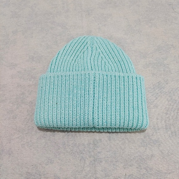 Acne Studios Unisex Blue Knit Beanie - Picture 2 of 6